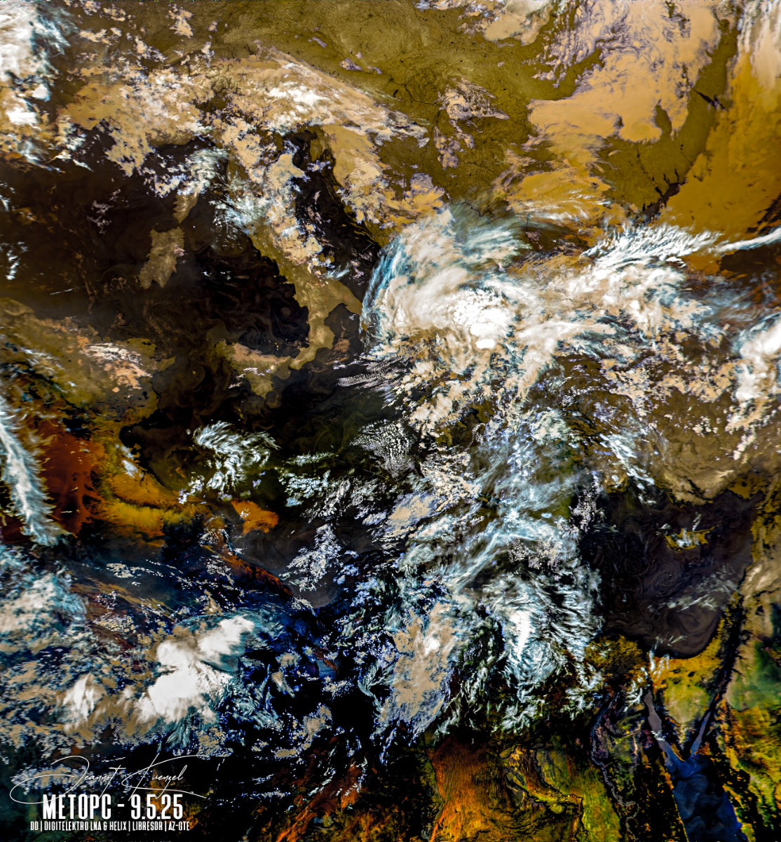 5.25 MetOpC avhrr 3 AVHRR 3b45 IR False Color